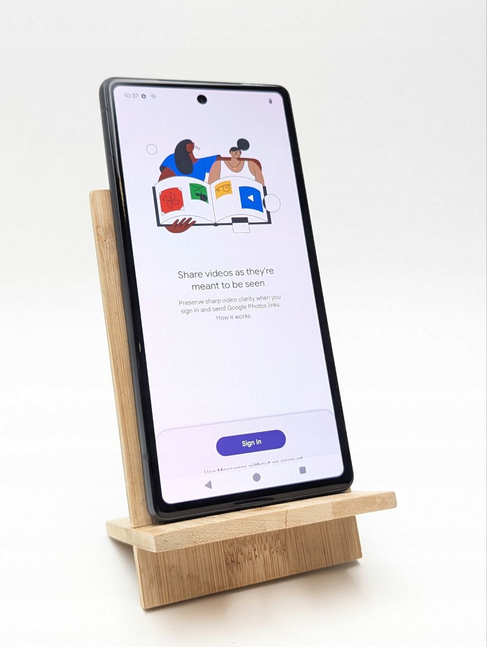 thumb Smartfon Google Pixel 7a 8 GB / 128 GB 5G czarny OUTLET (Powystawowy)