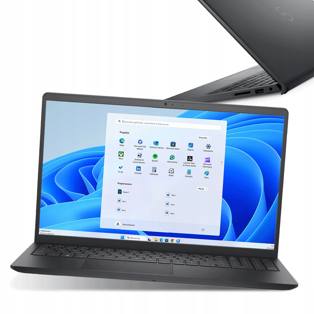 thumb Laptop Dell Inspiron 15'' 3535 Ryzen5 8 GB / 1000 GB czarny