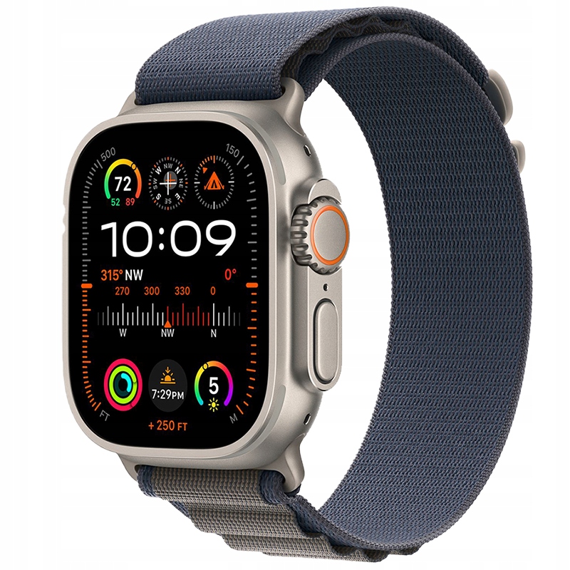 thumb Smartwatch Apple Watch Ultra 2 z paskiem Blue Alpine Loop S|OUTLET (Po zwrocie)