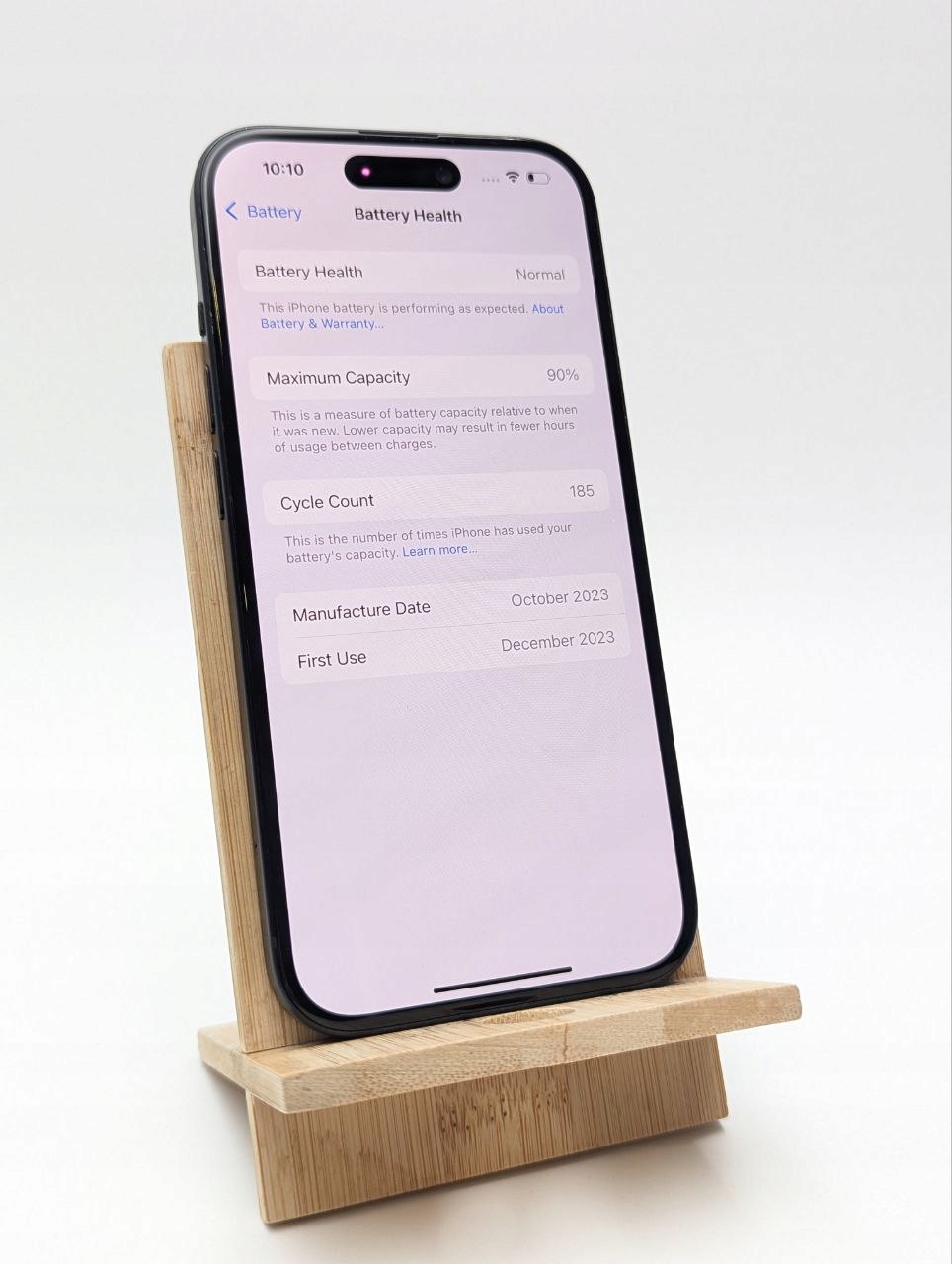 thumb Smartfon Apple iPhone 15 6 GB / 128 GB 5G czarny (Używany)