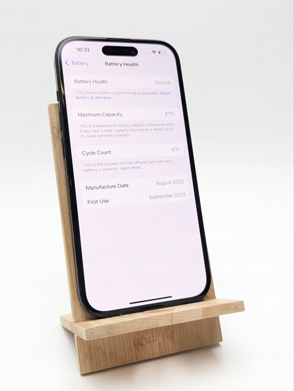 thumb Smartfon Apple iPhone 15 6 GB / 256 GB 5G czarny (Używany)