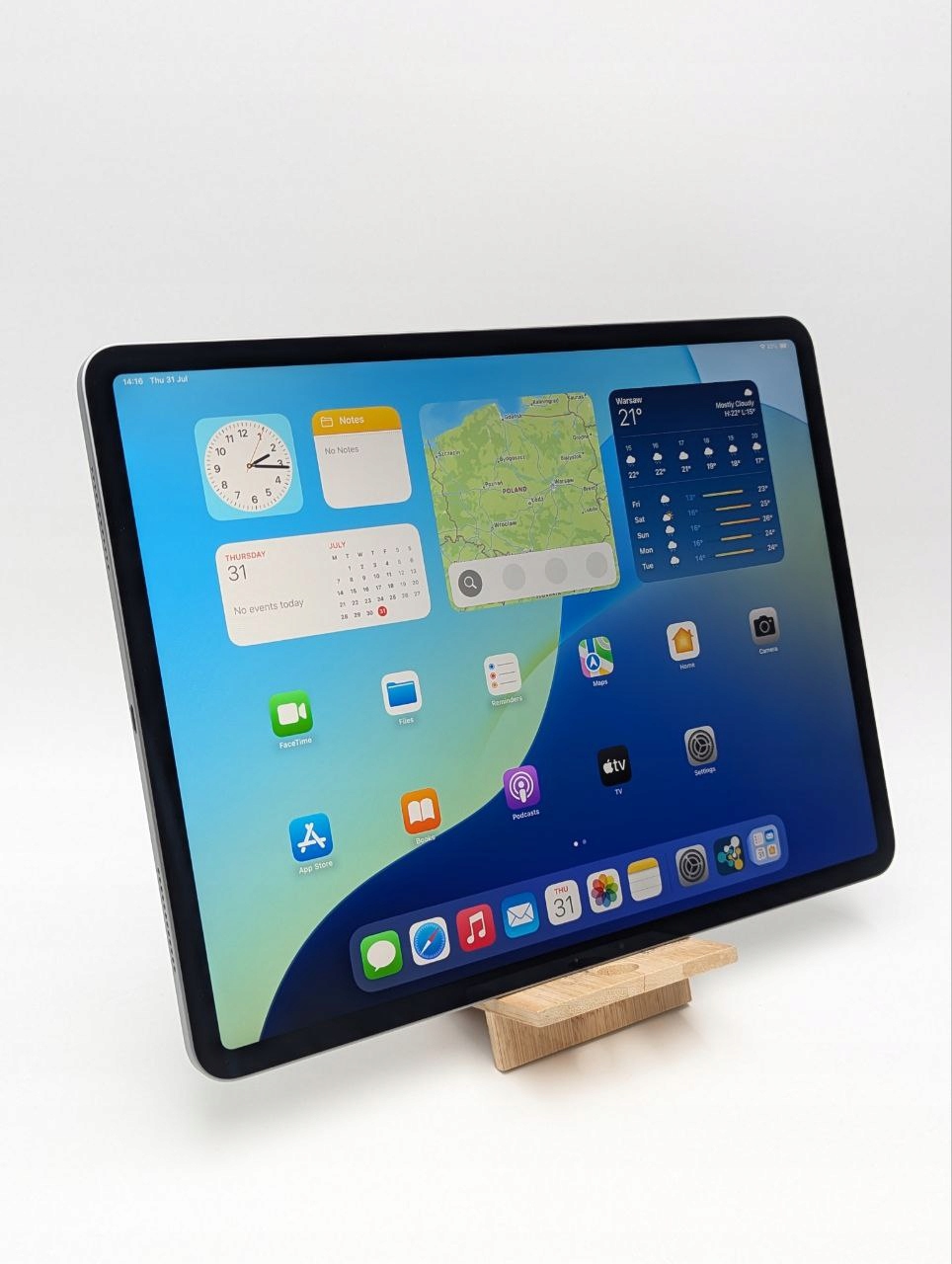 thumb Tablet Apple iPad Air 13 M3 128 GB Gwiezdna Szarość Wi-Fi 2025|OUTLET (Po zwrocie)