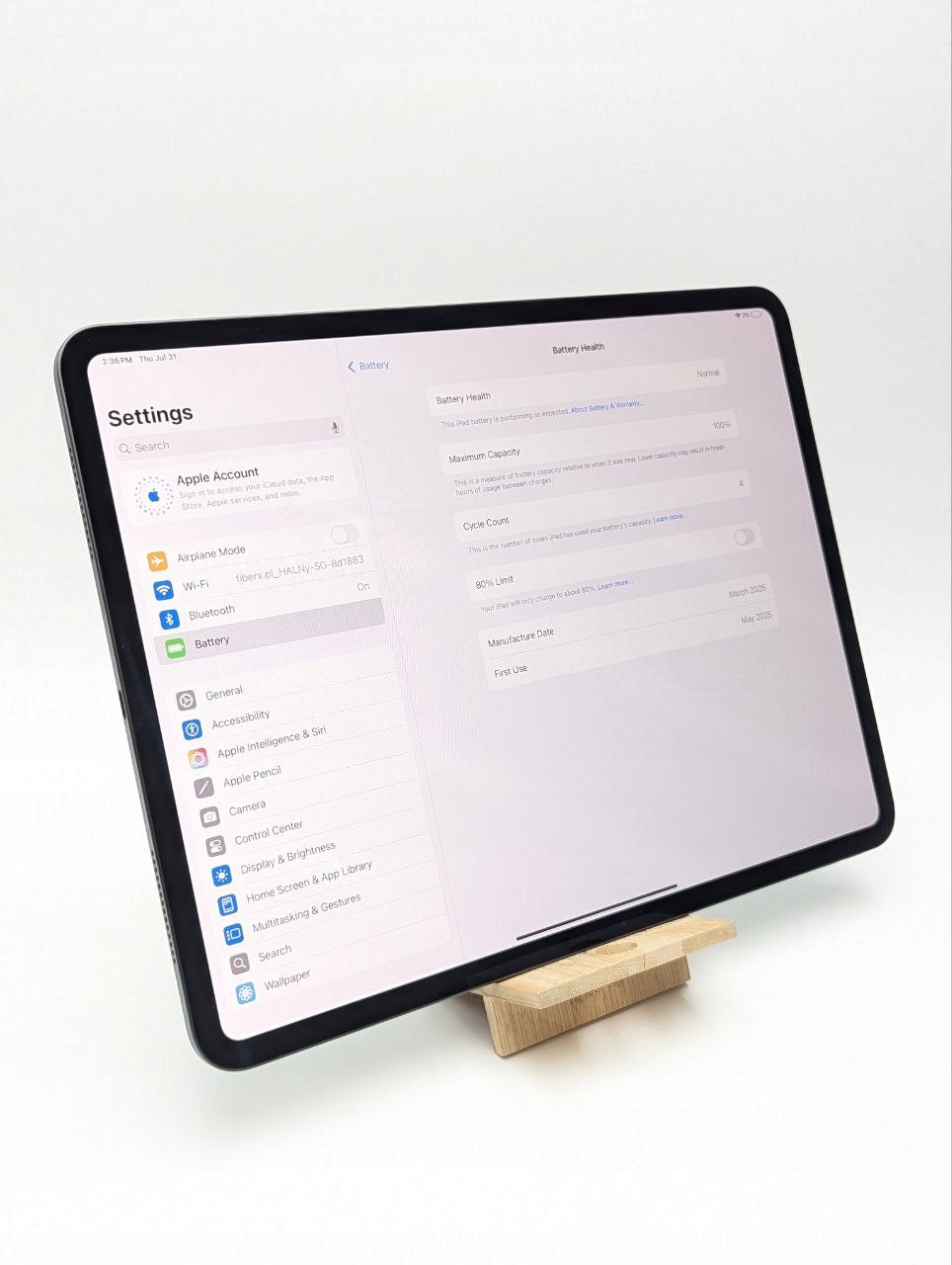 thumb Tablet Apple iPad Pro 13" M4 8 GB / 256 GB Czarny WI-FI|OUTLET (Po zwrocie)