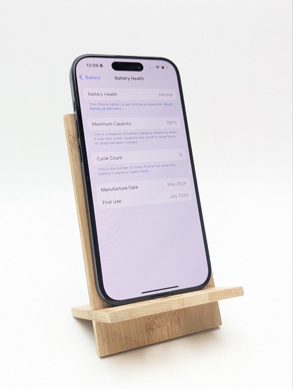 thumb Smartfon Apple iPhone 15 Pro 8 GB / 128 GB 5G niebieski|bateria 100% (Powystawowy)