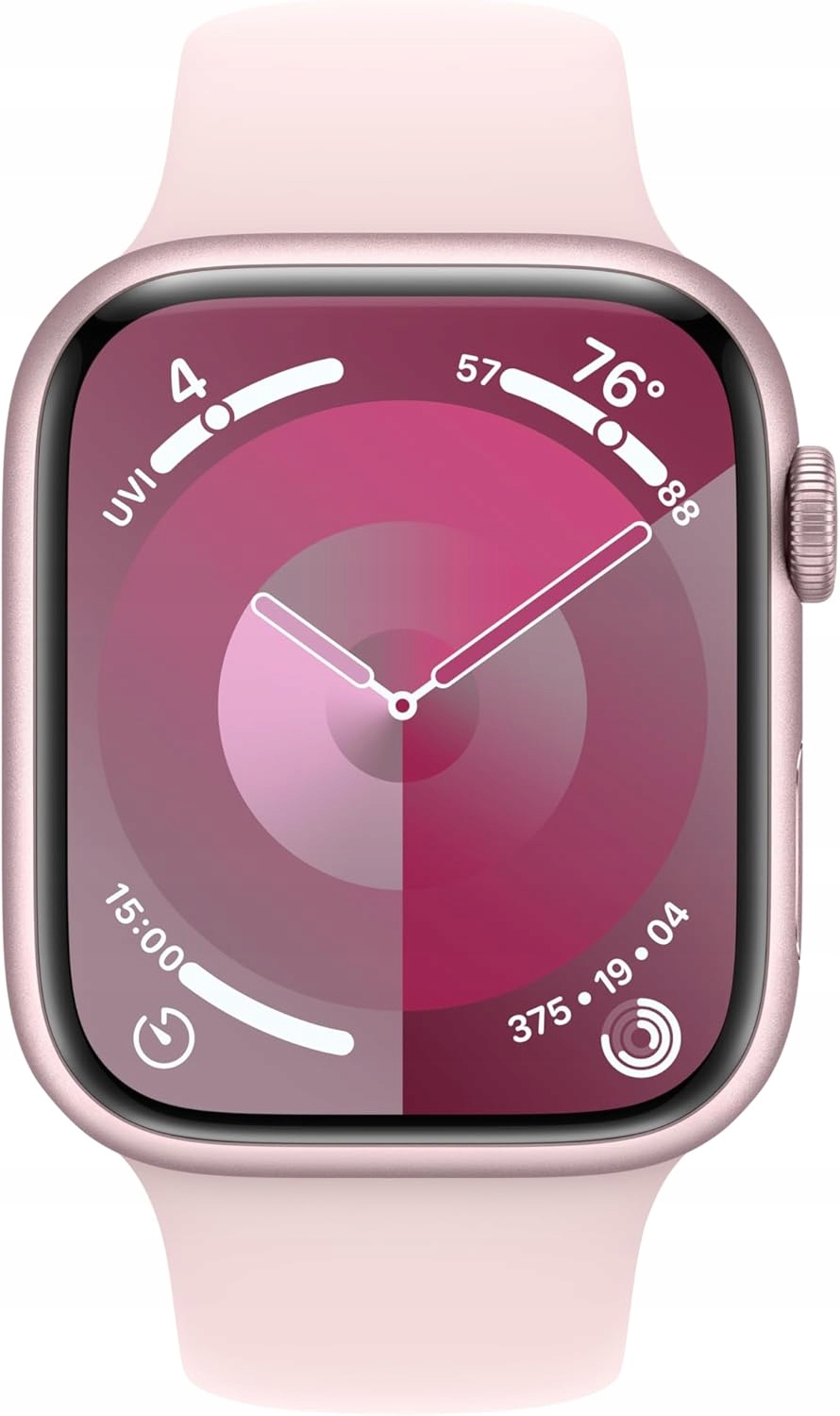 thumb Smartwatch Apple Watch Series 9 GPS 45mm różowy z paskiem M/L