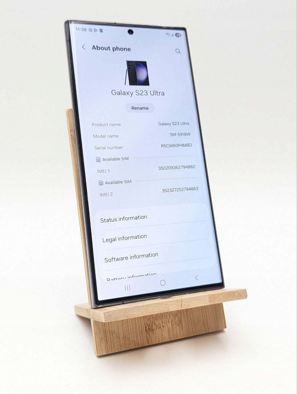 thumb Smartfon Samsung Galaxy S23 Ultra 8 GB / 256 GB 5G czarny (Powystawowy)