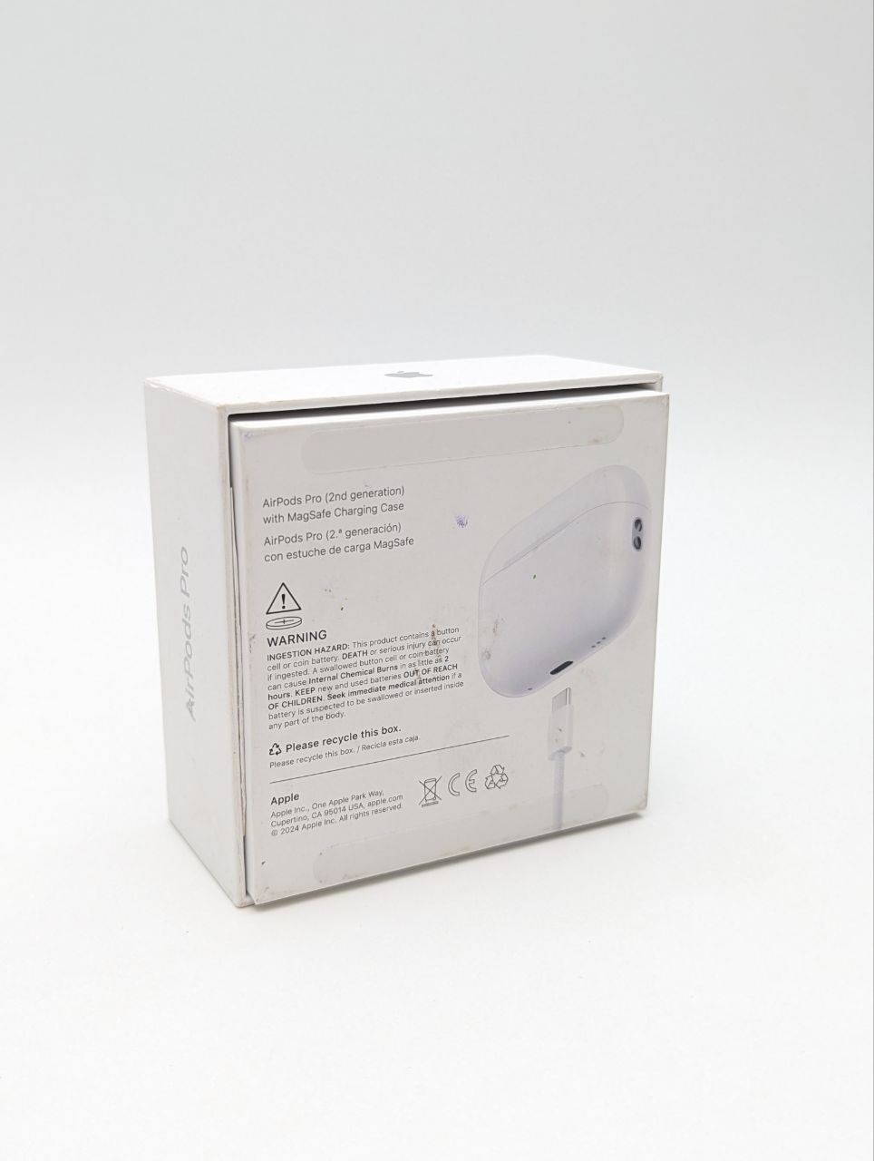 thumb Słuchawki bezprzewodowe dokanałowe Apple AirPods Pro 2.gen (Powystawowy)