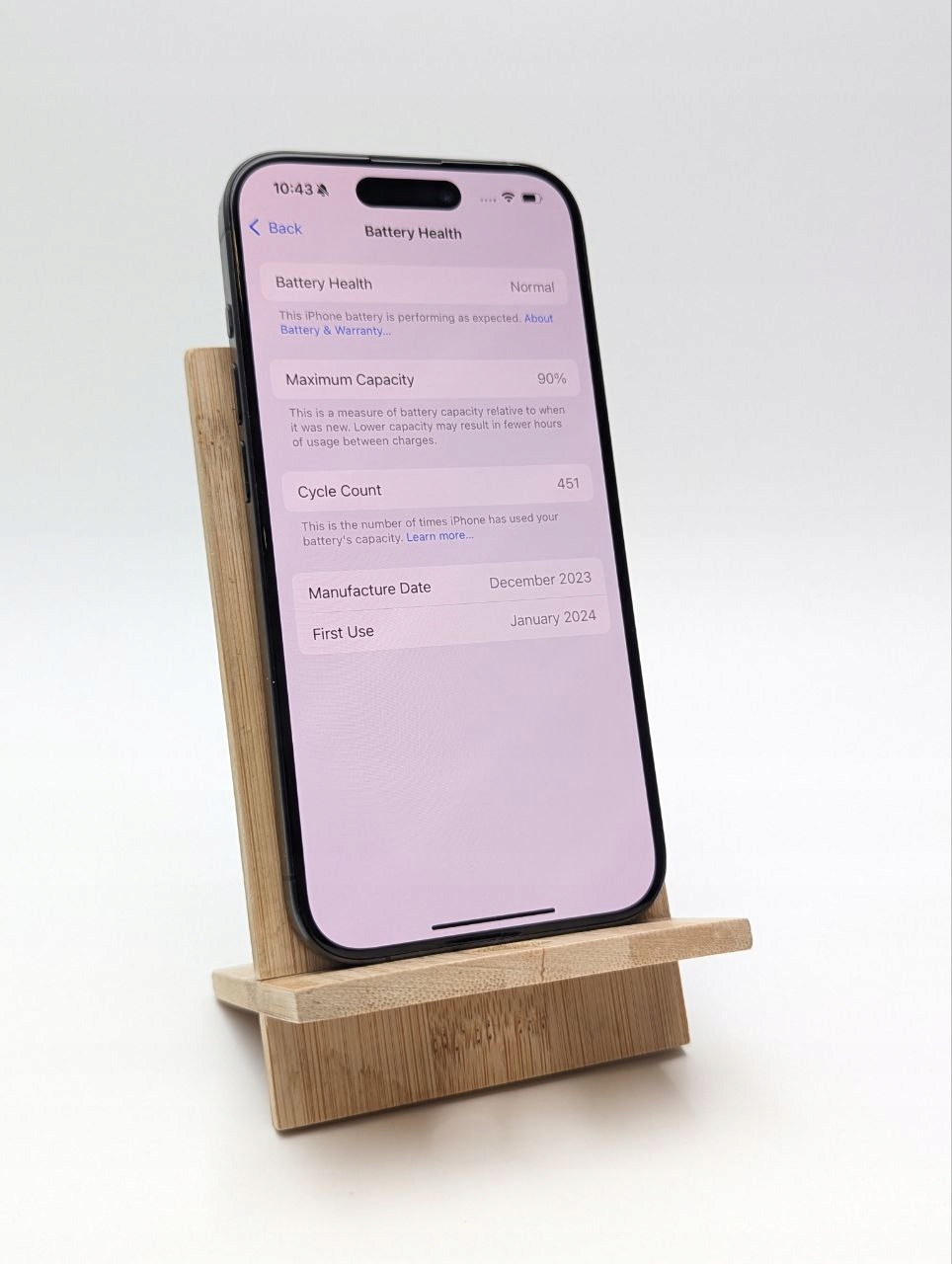 thumb Smartfon Apple iPhone 15 Pro 8 GB / 1 TB 5G czarny|eSim (Używany)