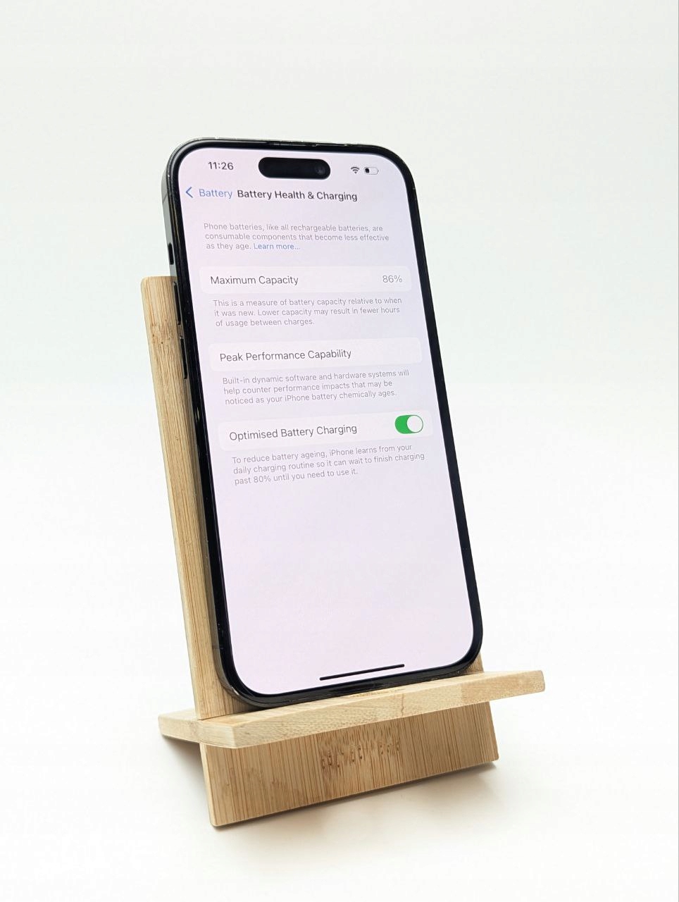thumb Smartfon Apple iPhone 14 Pro 6 GB / 128 GB 5G czarny | eSim (Używany)