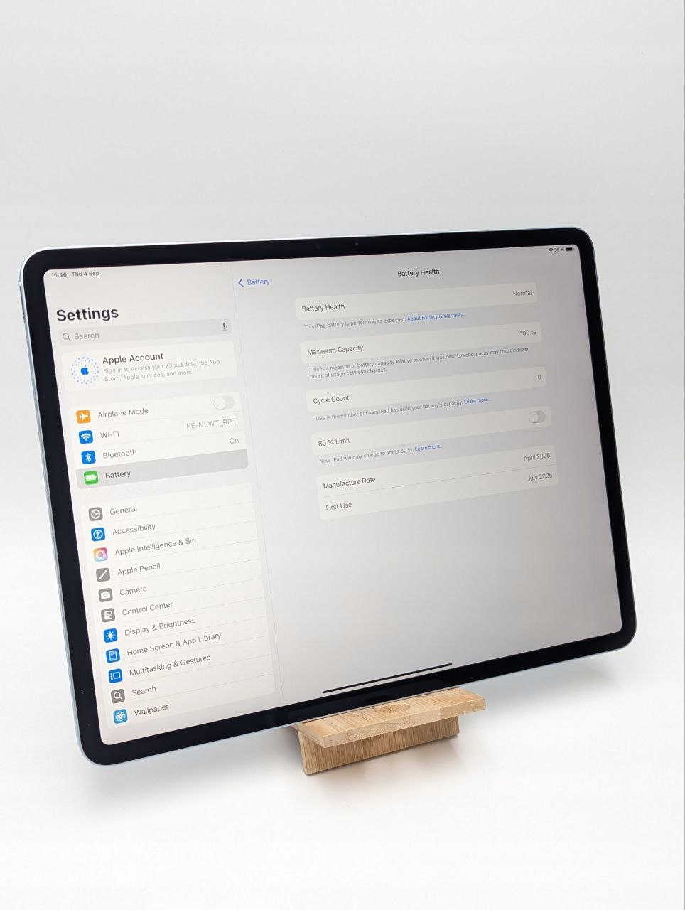 thumb Apple iPad Air 13" M3 256GB WI-FI Niebieski (Powystawowy)