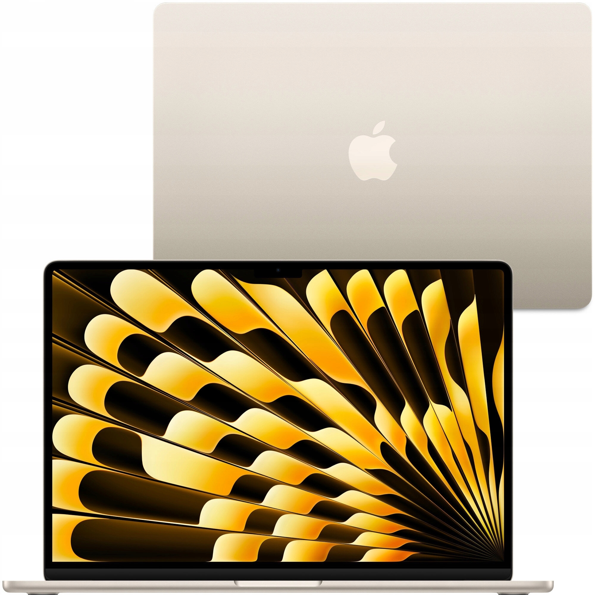 thumb Apple MacBook Air 15,3" M3 16GB / 256GB Księżycowa Poświata