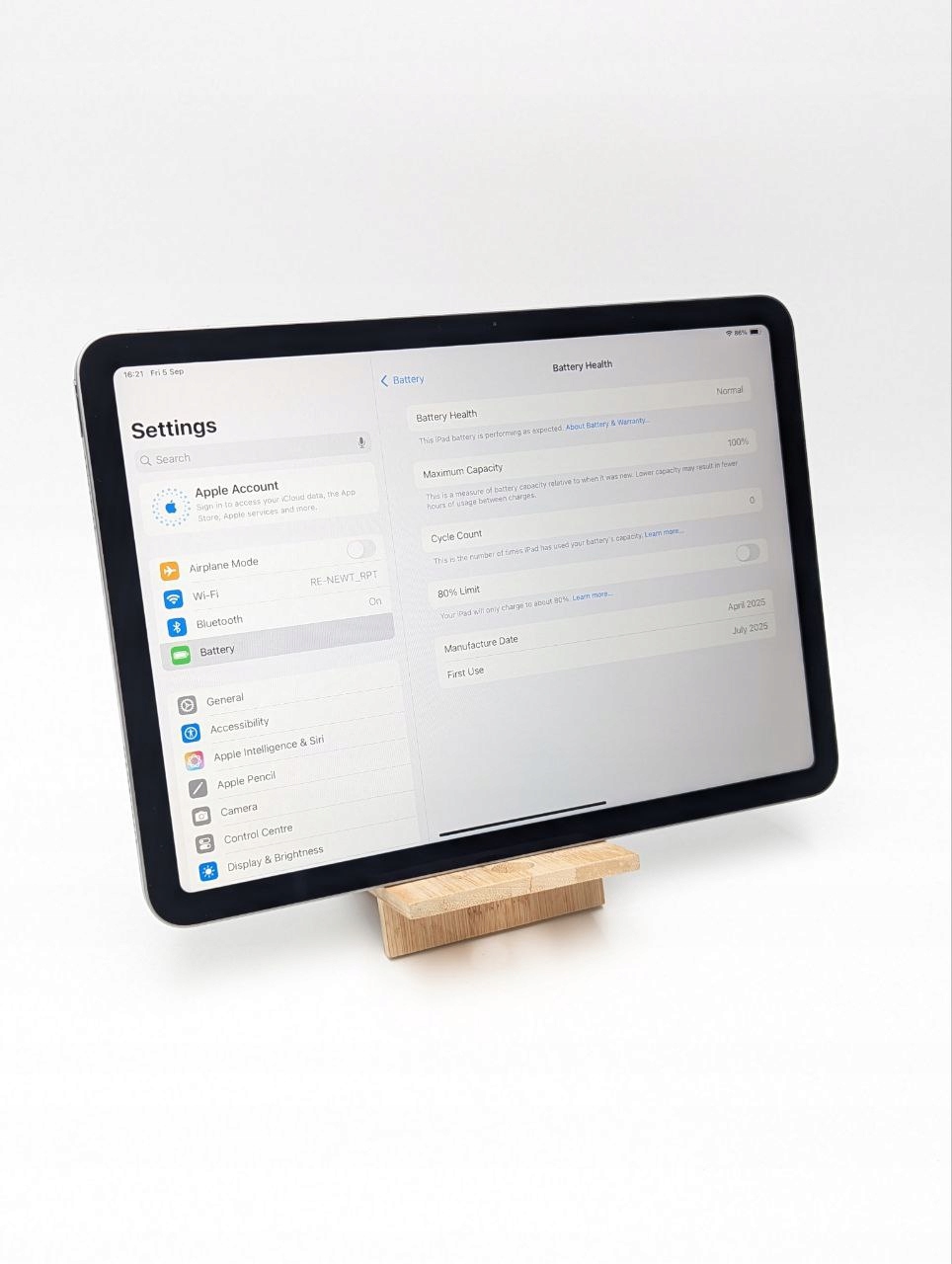 thumb Apple iPad Air 11" M3 128GB WI-FI Szary (Powystawowy)