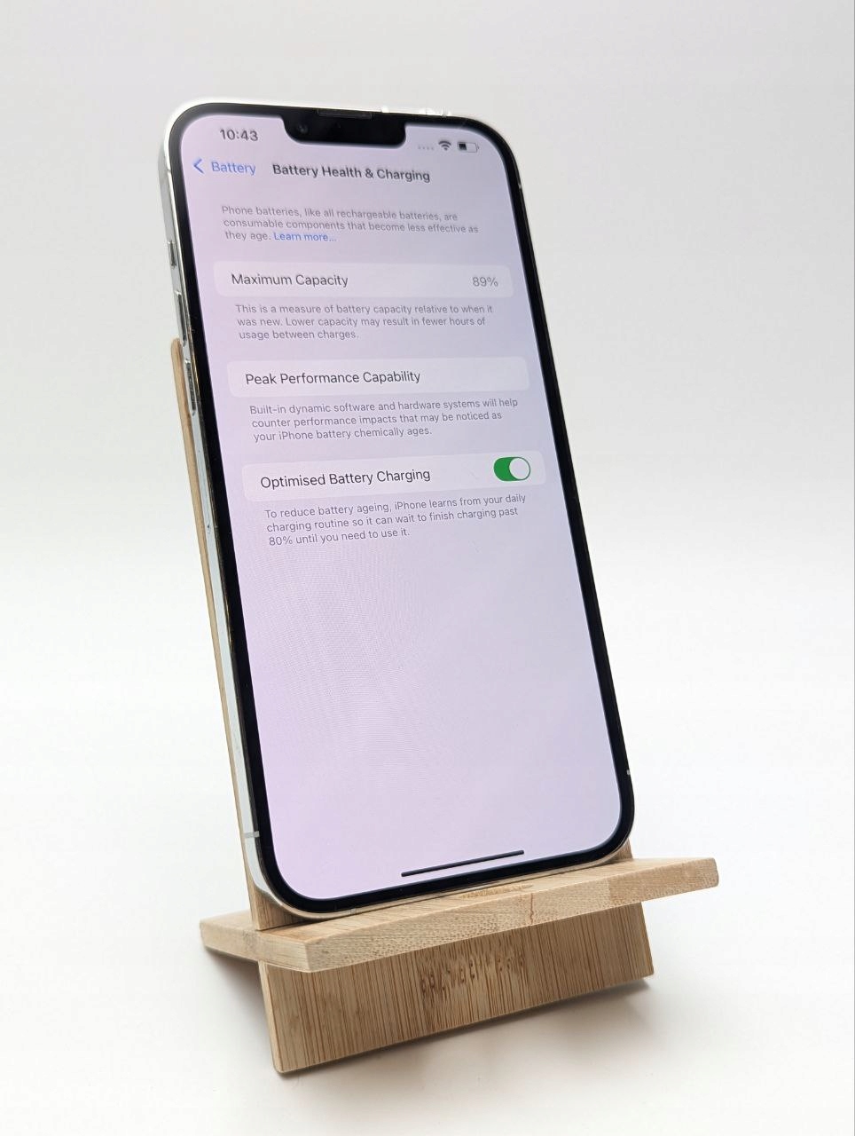 thumb Apple iPhone 13 Pro Max 128 GB 5G srebrny (Używany)