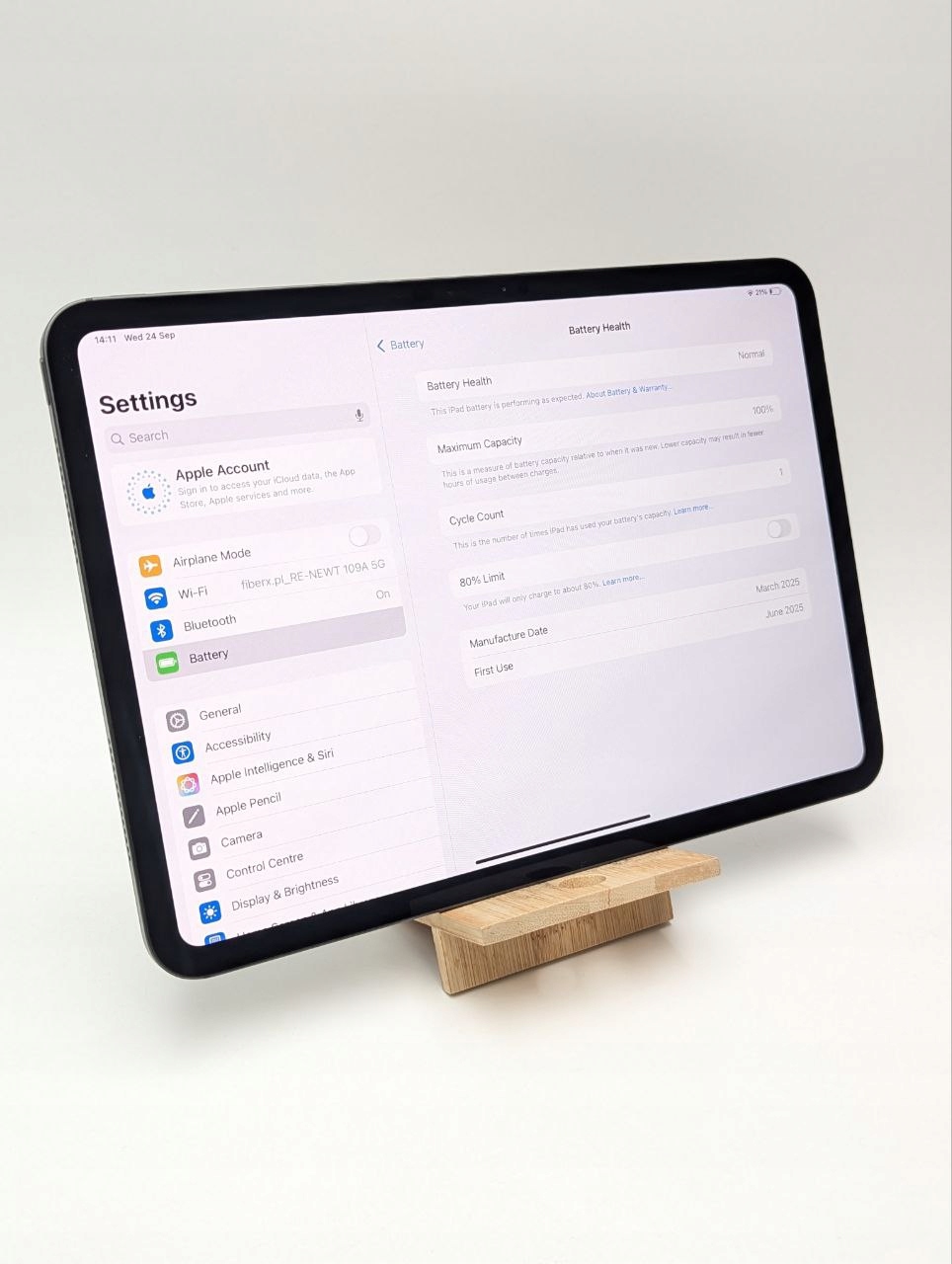 thumb Apple iPad Pro 11" M4 512GB WI-FI Czarny (Powystawowy)