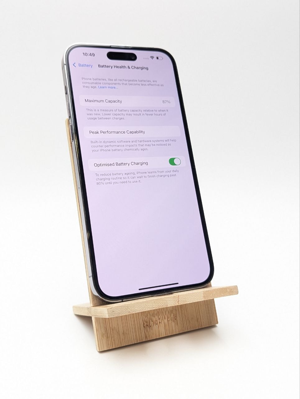 thumb Apple iPhone 14 Pro Max 128GB fioletowy (Powystawowy)