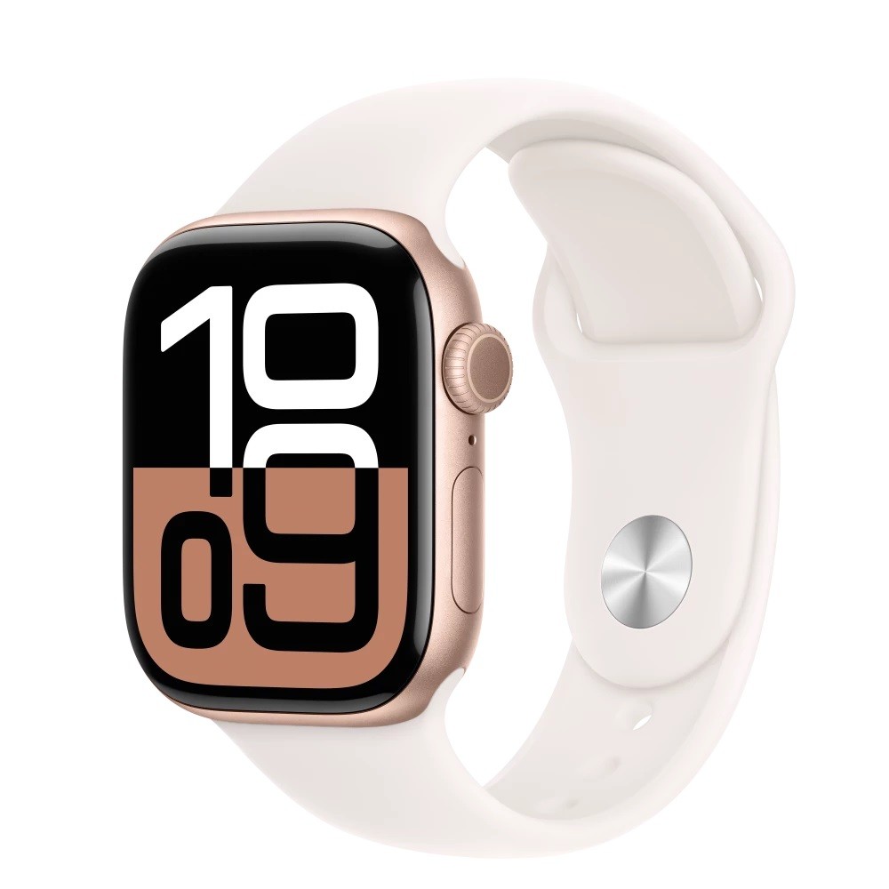 thumb Apple Watch Series 10 GPS + Cellular 42 mm różowy z paskiem M/L