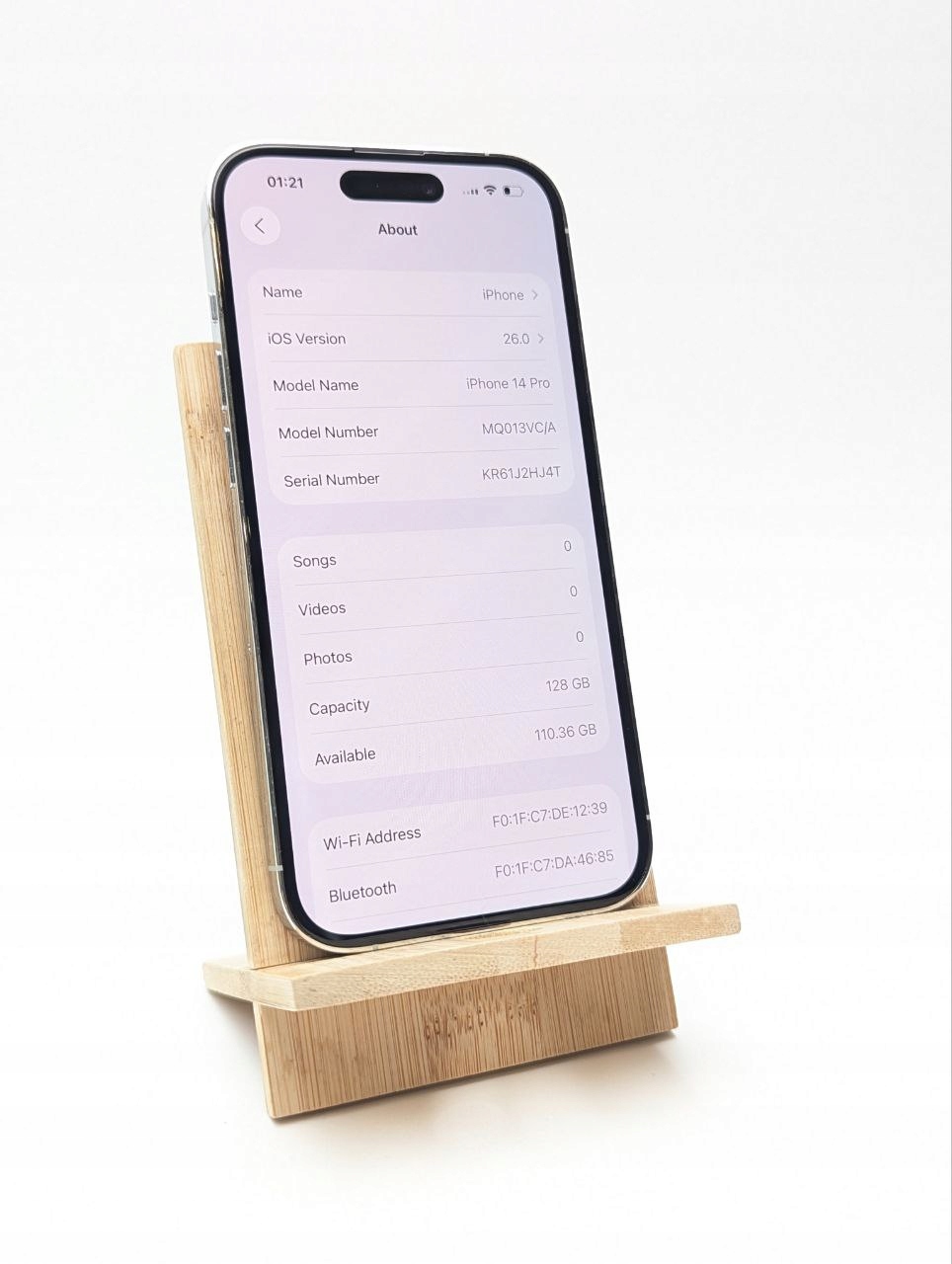 thumb Apple iPhone 14 Pro 128GB Srebrny (Powystawowy)