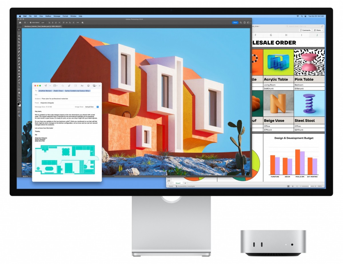 thumb Apple Mac mini M4 24GB/512GB Srebrny