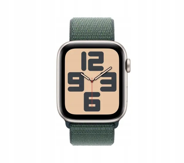 thumb Apple Watch SE (2nd Gen) GPS 40mm beżowy z paskiem zielonym SL (Powystawowy)