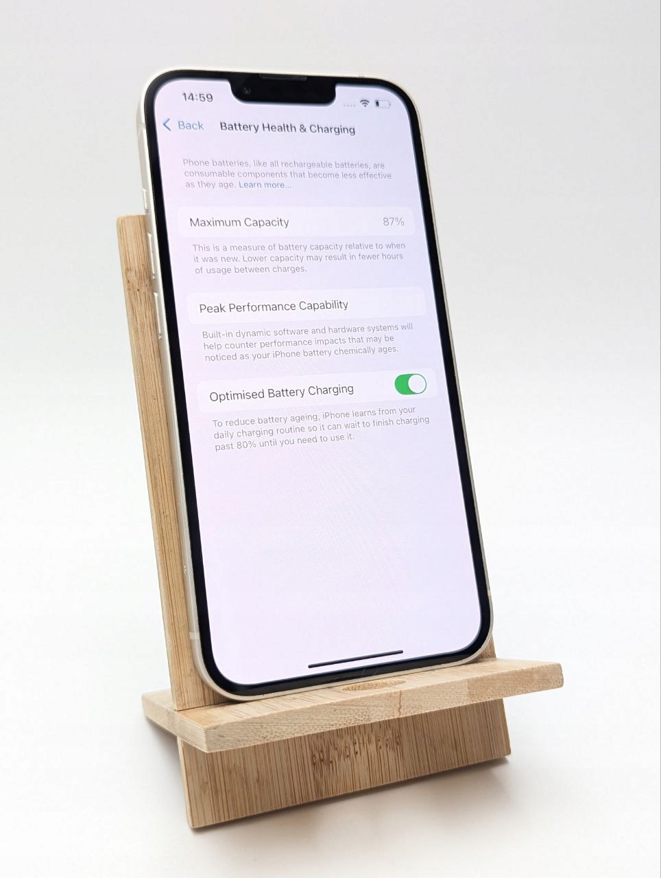 thumb Apple iPhone 13 128 GB 5G biały (Powystawowy)