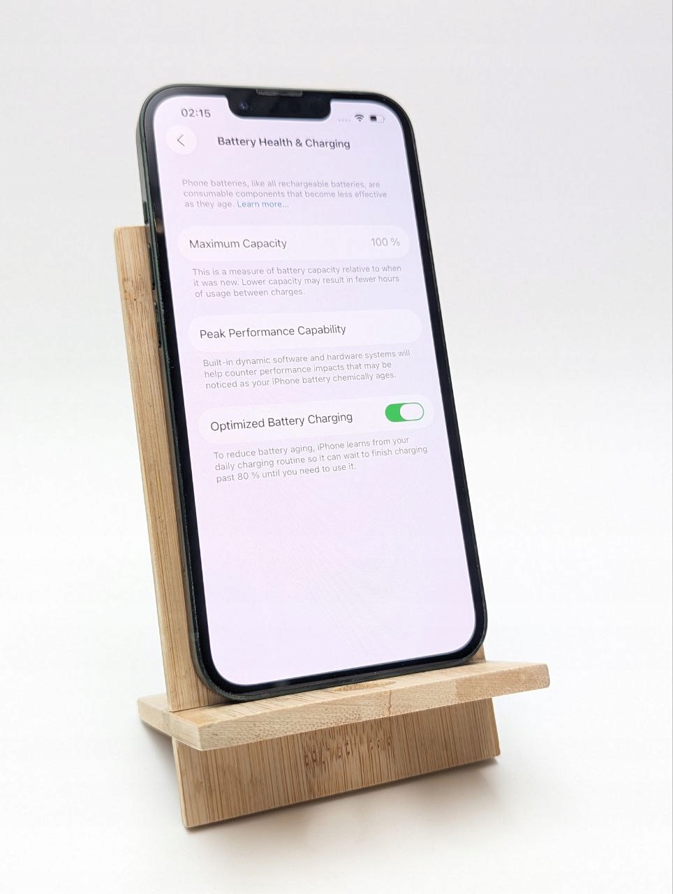 thumb Apple iPhone 13 128 GB 5G zielony| bateria 100% (Powystawowy)