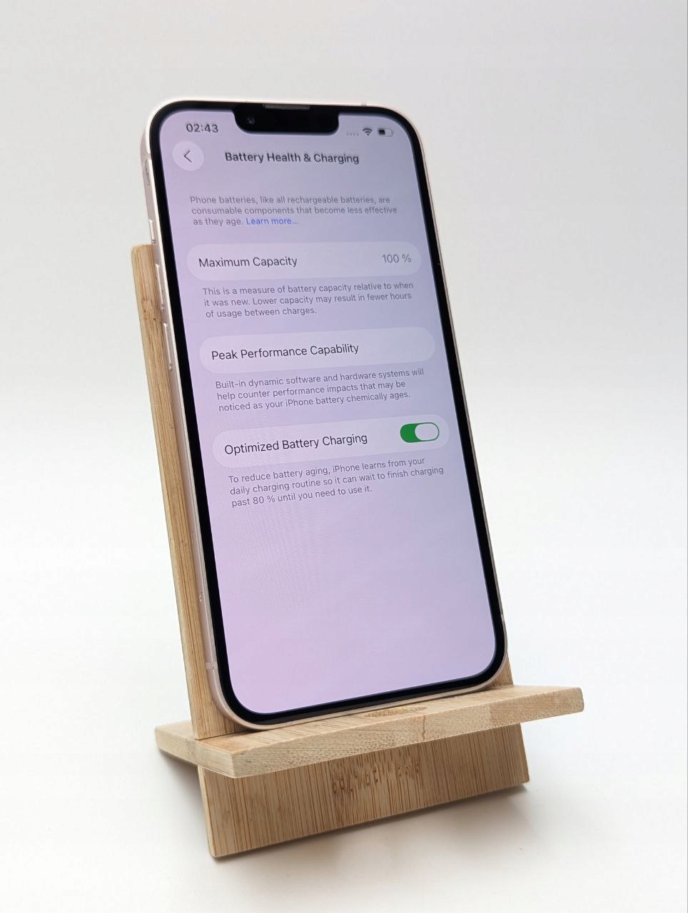 thumb Apple iPhone 13 128 GB 5G różowy| bateria 100% (Powystawowy)