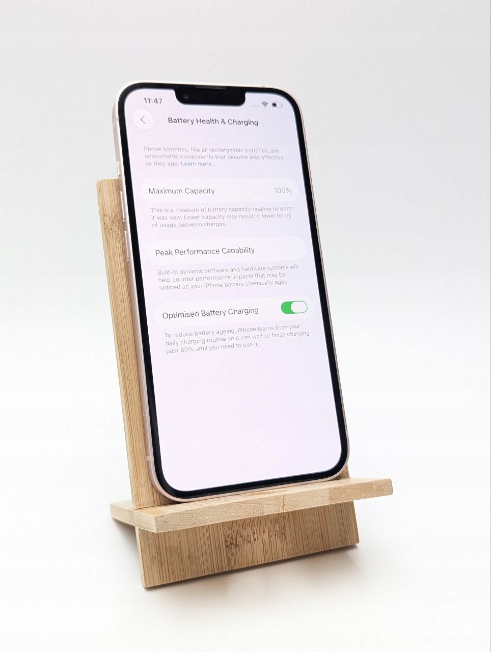 thumb Apple iPhone 13 128 GB 5G różowy| bateria 100% (Powystawowy)