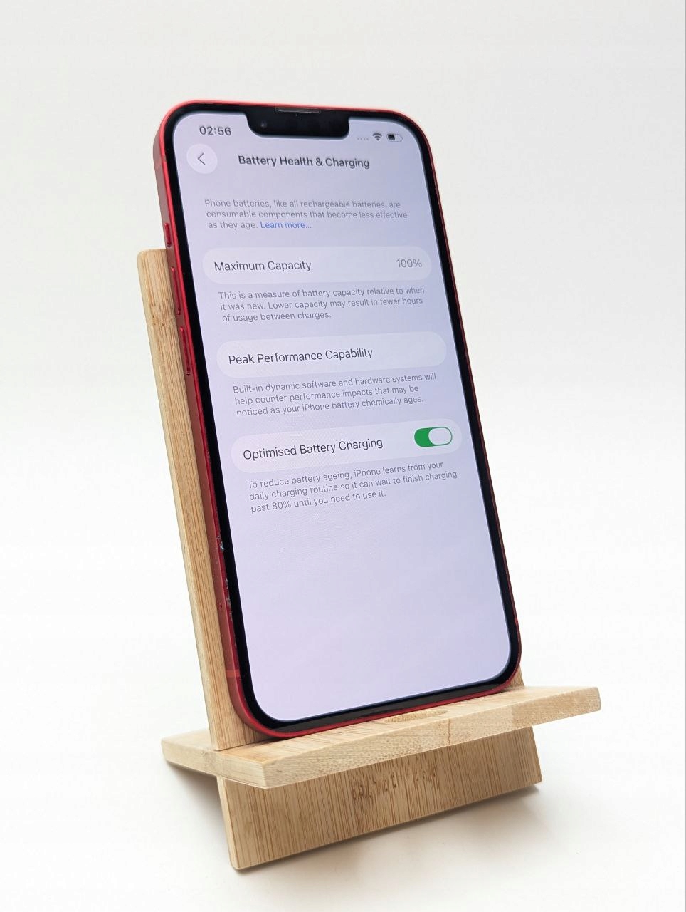 thumb Apple iPhone 13 128 GB 5G czerwony| bateria 100% (Używany)