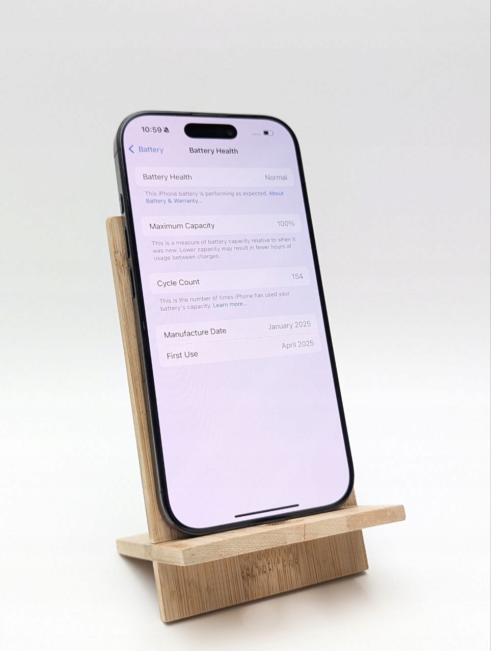 thumb Apple iPhone 16 Pro 128 GB 5G czarny (Powystawowy)