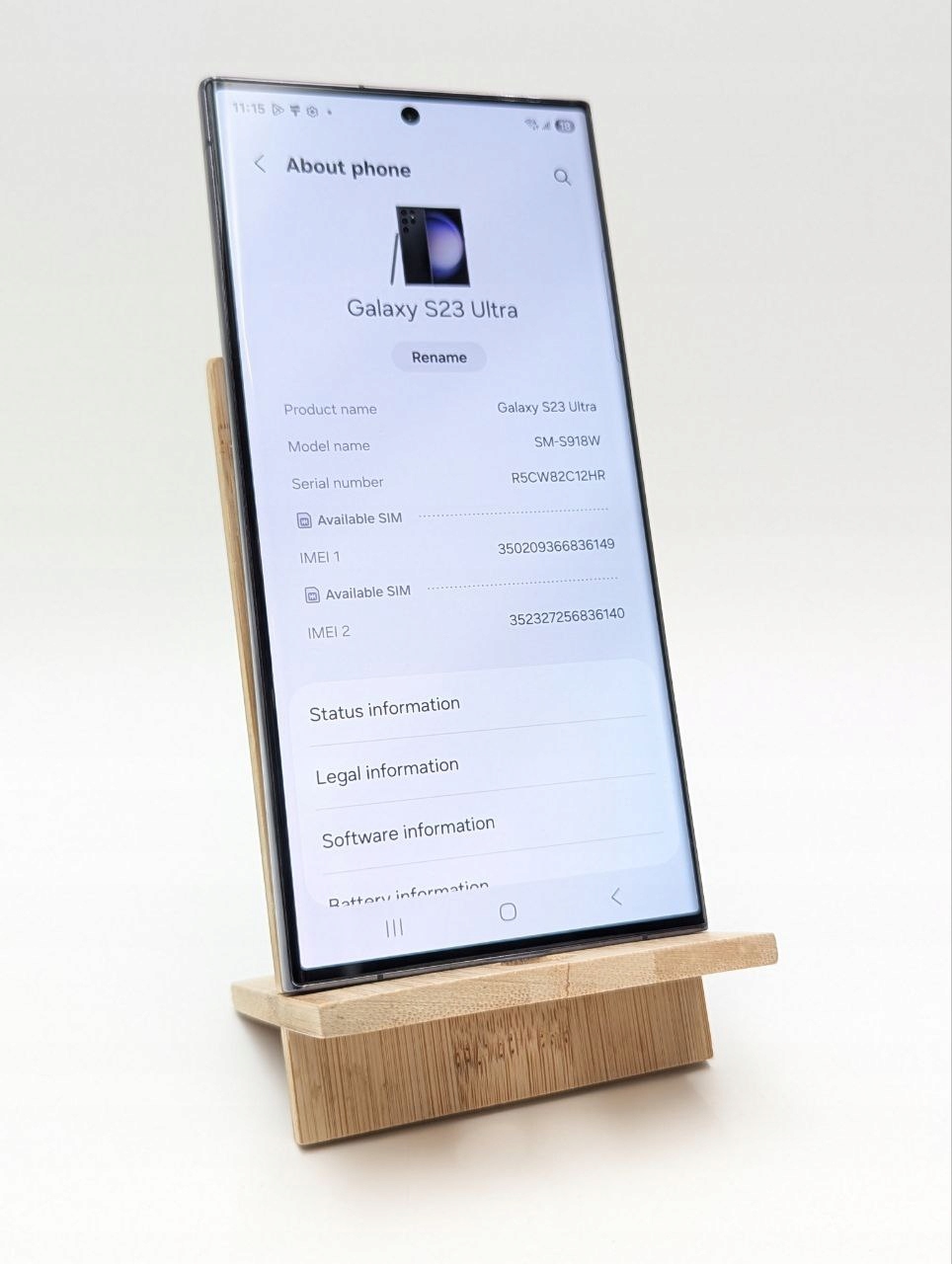 thumb Samsung Galaxy S23 Ultra 256GB Czarny (Używany)