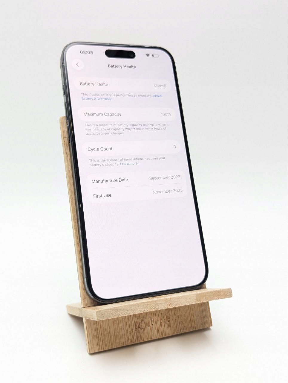 thumb Apple iPhone 15 Pro Max 256GB Czarny | eSim | bateria 100% (Powystawowy)