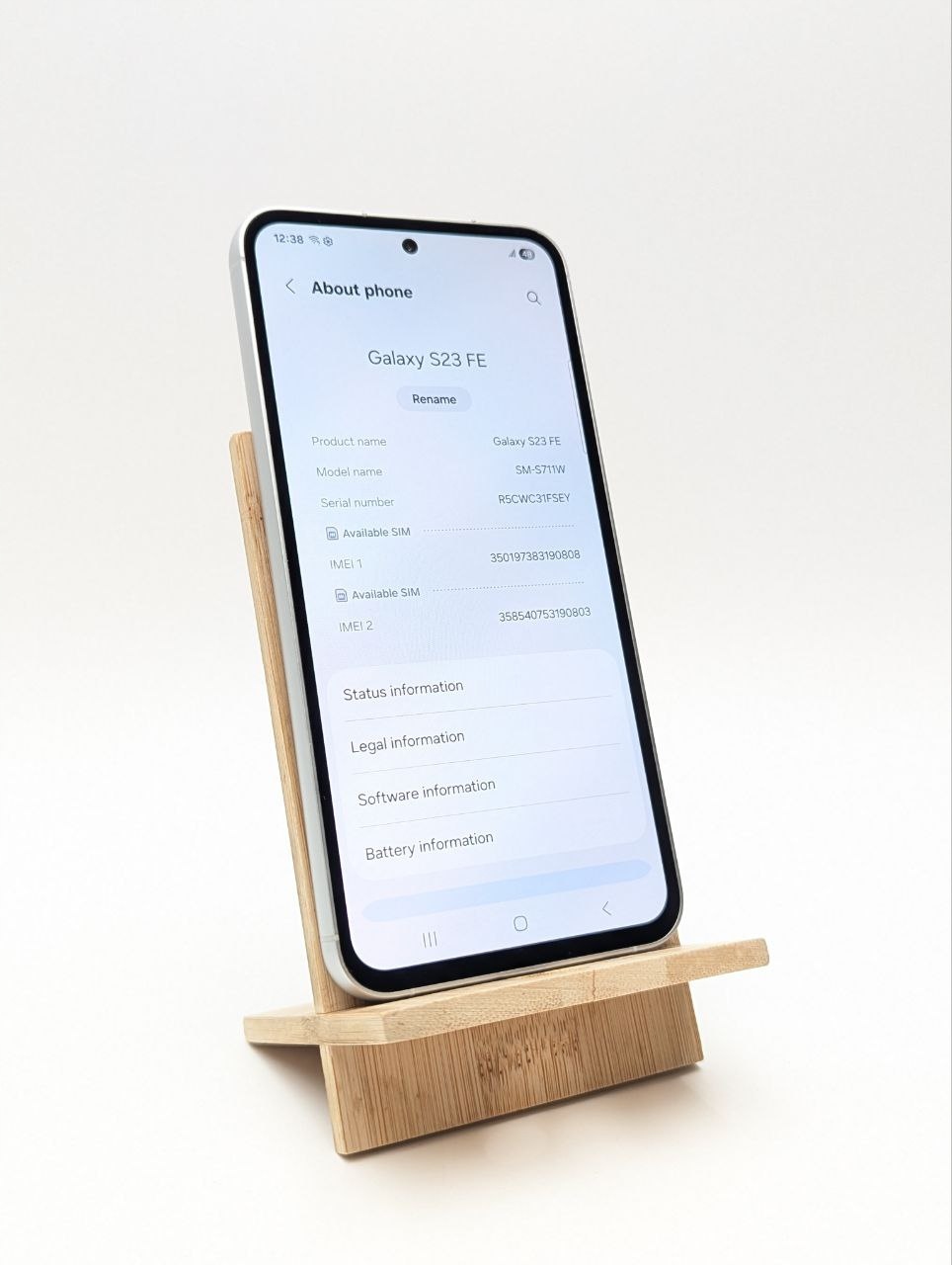 thumb Samsung Galaxy S23 FE 128 GB beżowy (Powystawowy)