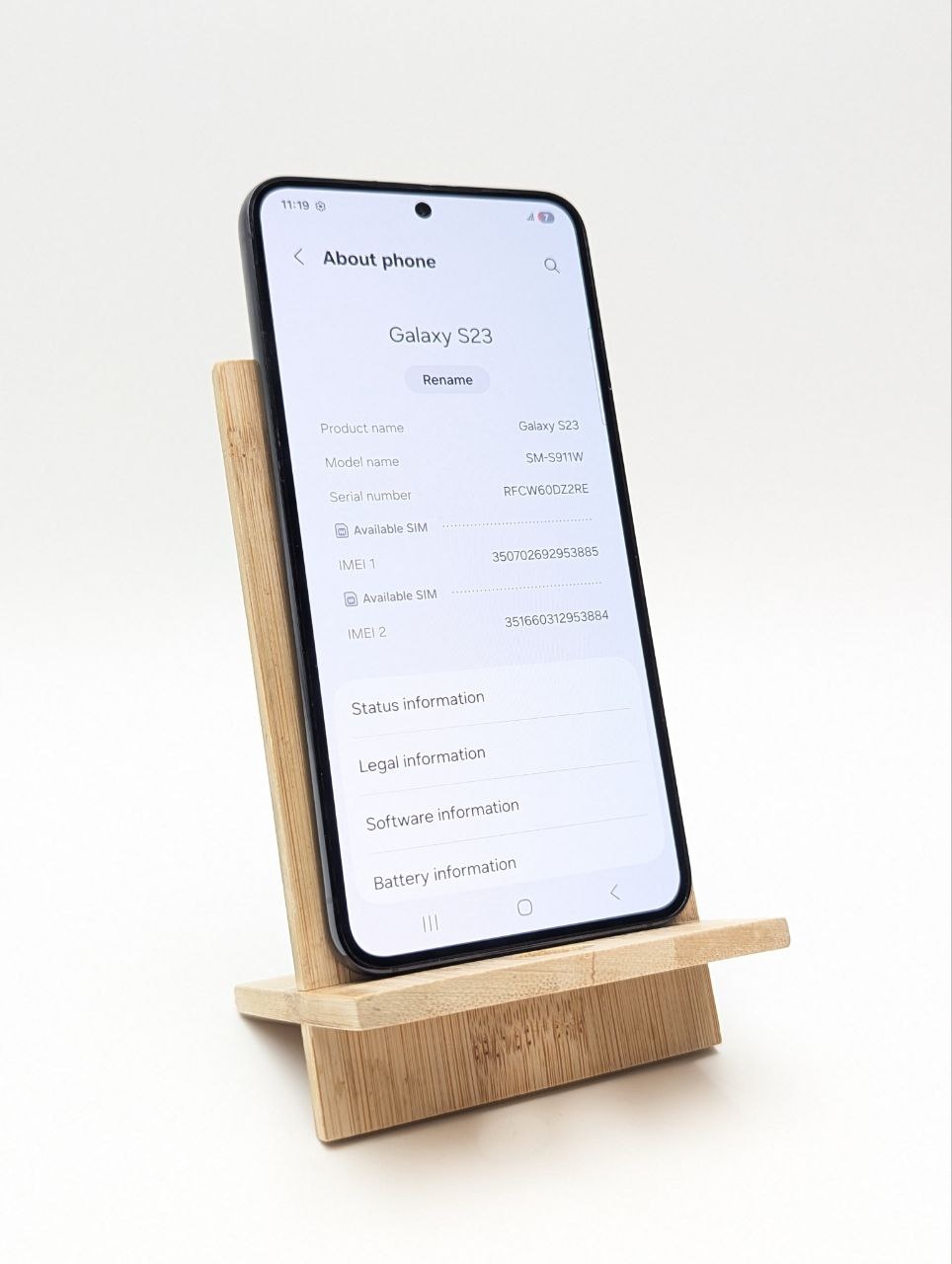 thumb Samsung Galaxy S23 128GB Czarny (Powystawowy)