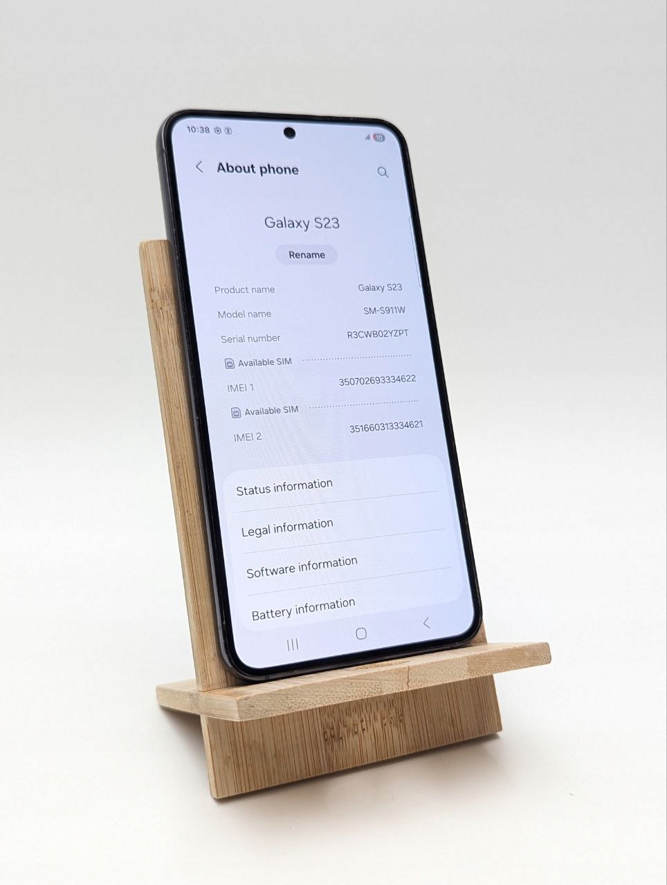 thumb Samsung Galaxy S23 128GB Czarny (Powystawowy)