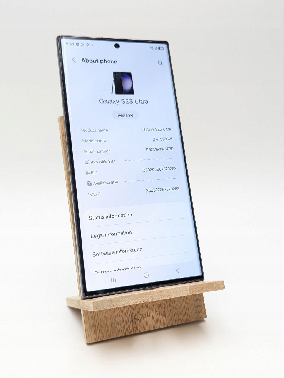 thumb Samsung Galaxy S23 Ultra 256GB Czarny (Używany)