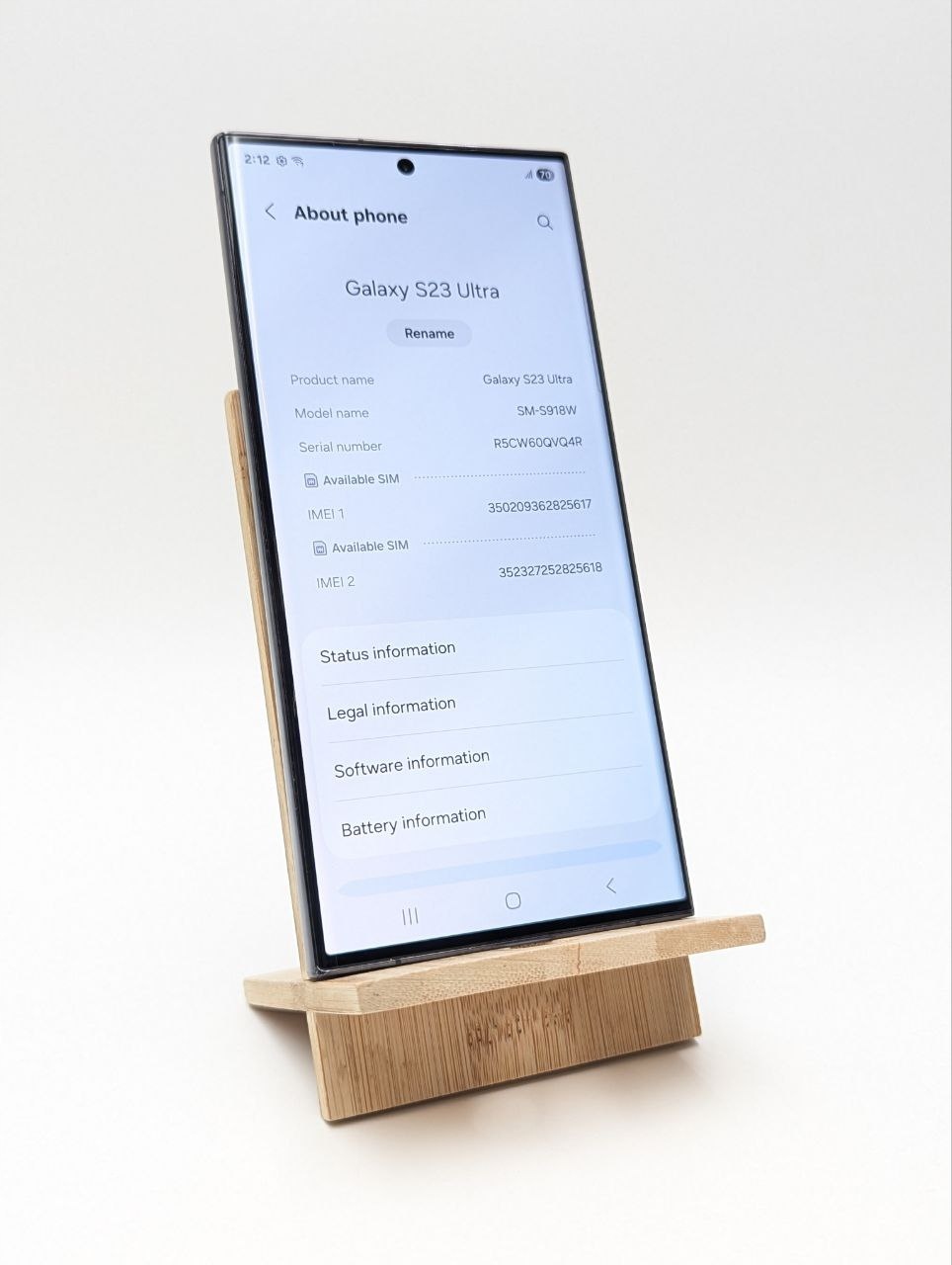 thumb Smartfon Samsung Galaxy S23 Ultra 8 GB / 256 GB 5G czarny (Powystawowy)