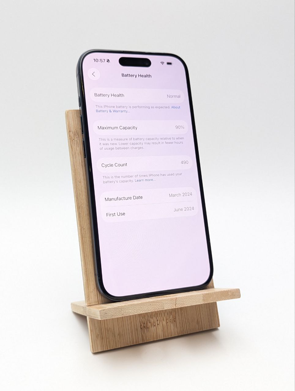 thumb Apple iPhone 15 Pro 128GB niebieski | eSim (Powystawowy)