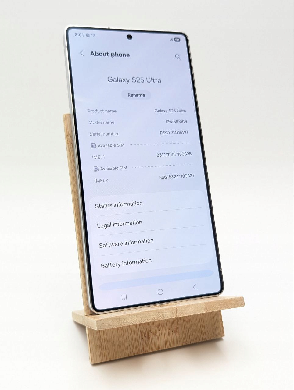 thumb Samsung Galaxy S25 Ultra 256 GB srebrny (Powystawowy)
