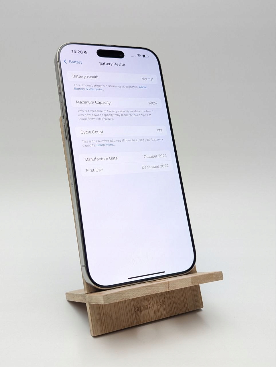 Apple iPhone 16 Pro Max 256 GB Tytan naturalny| bateria 100% (Powystawowy)