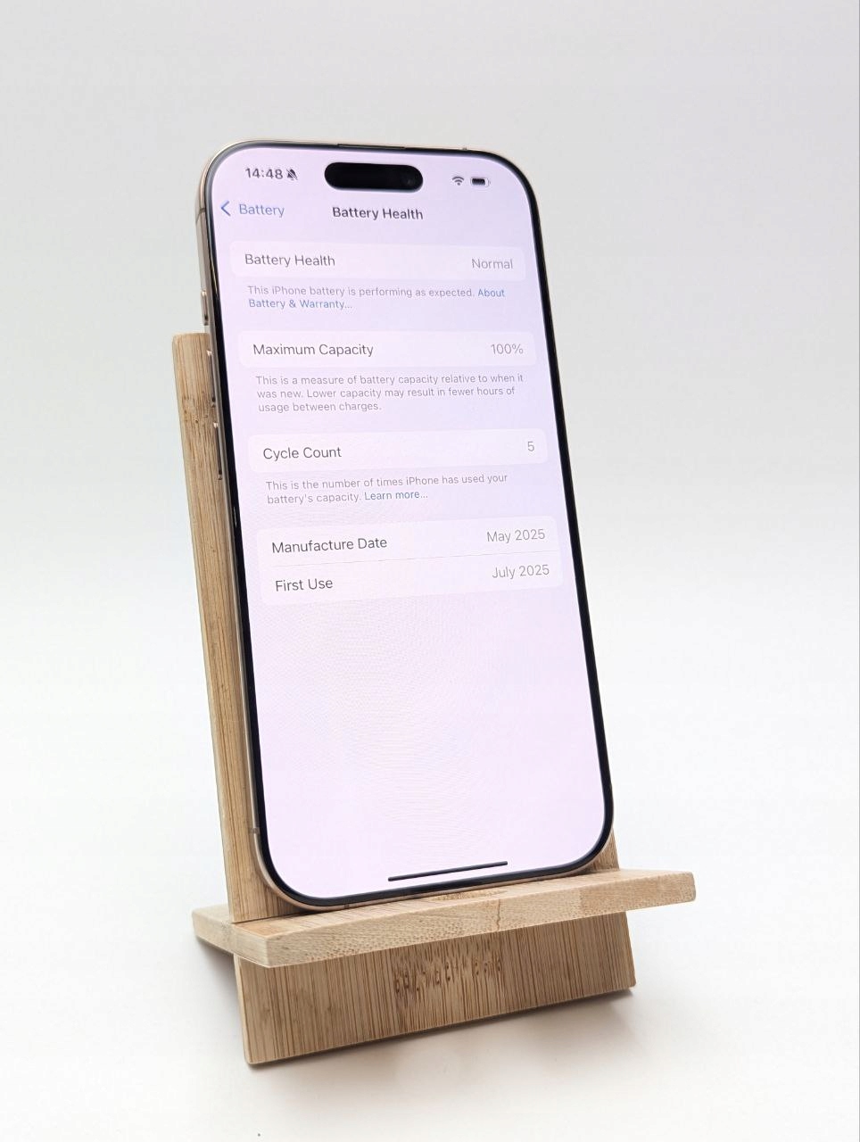 thumb Apple iPhone 16 Pro 128GB Tytan pustynny| eSim | bateria 100% (Powystawowy)