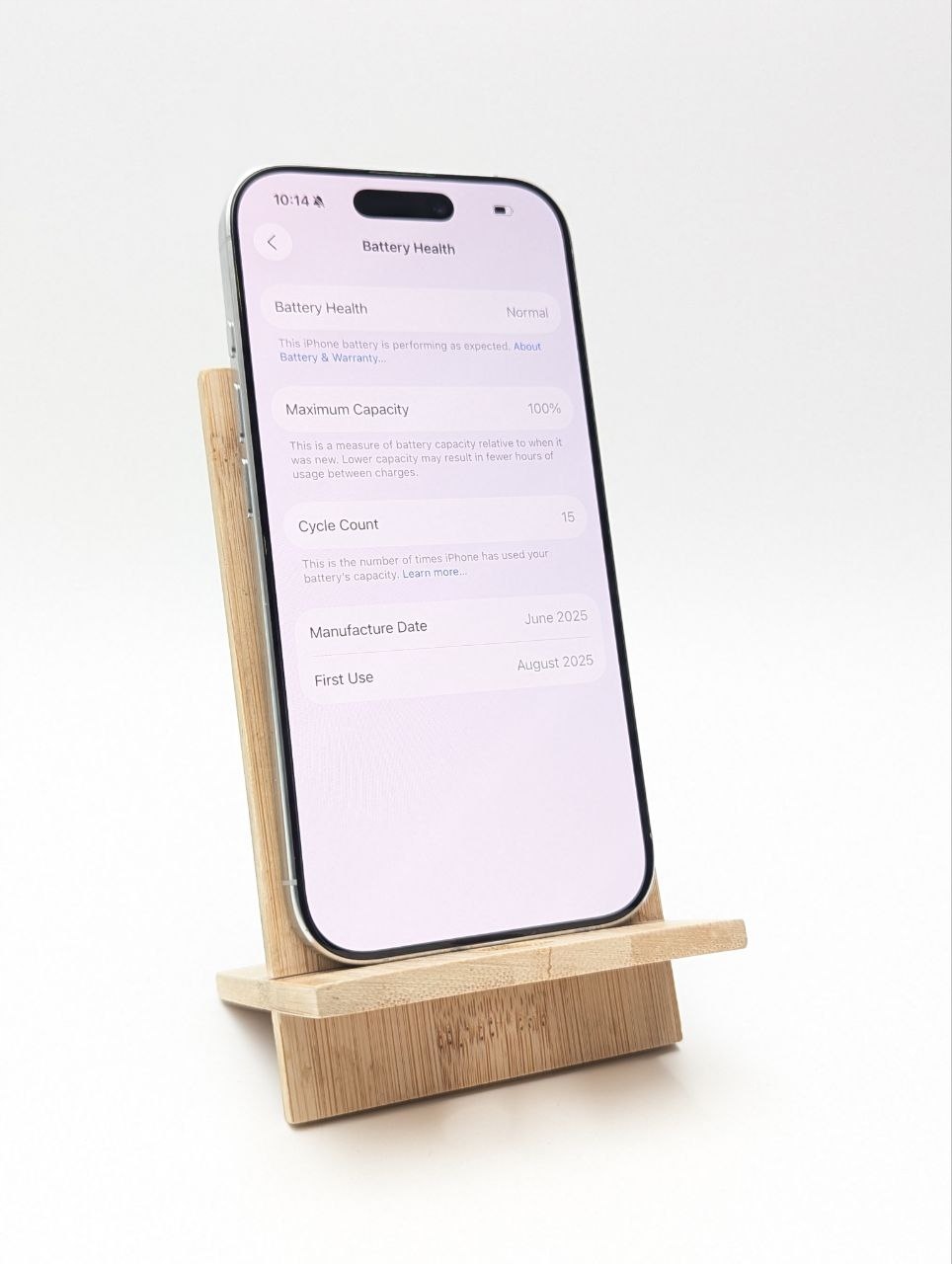 thumb Apple iPhone 16 Pro 128GB Tytan biały| eSim | bateria 100% (Powystawowy)