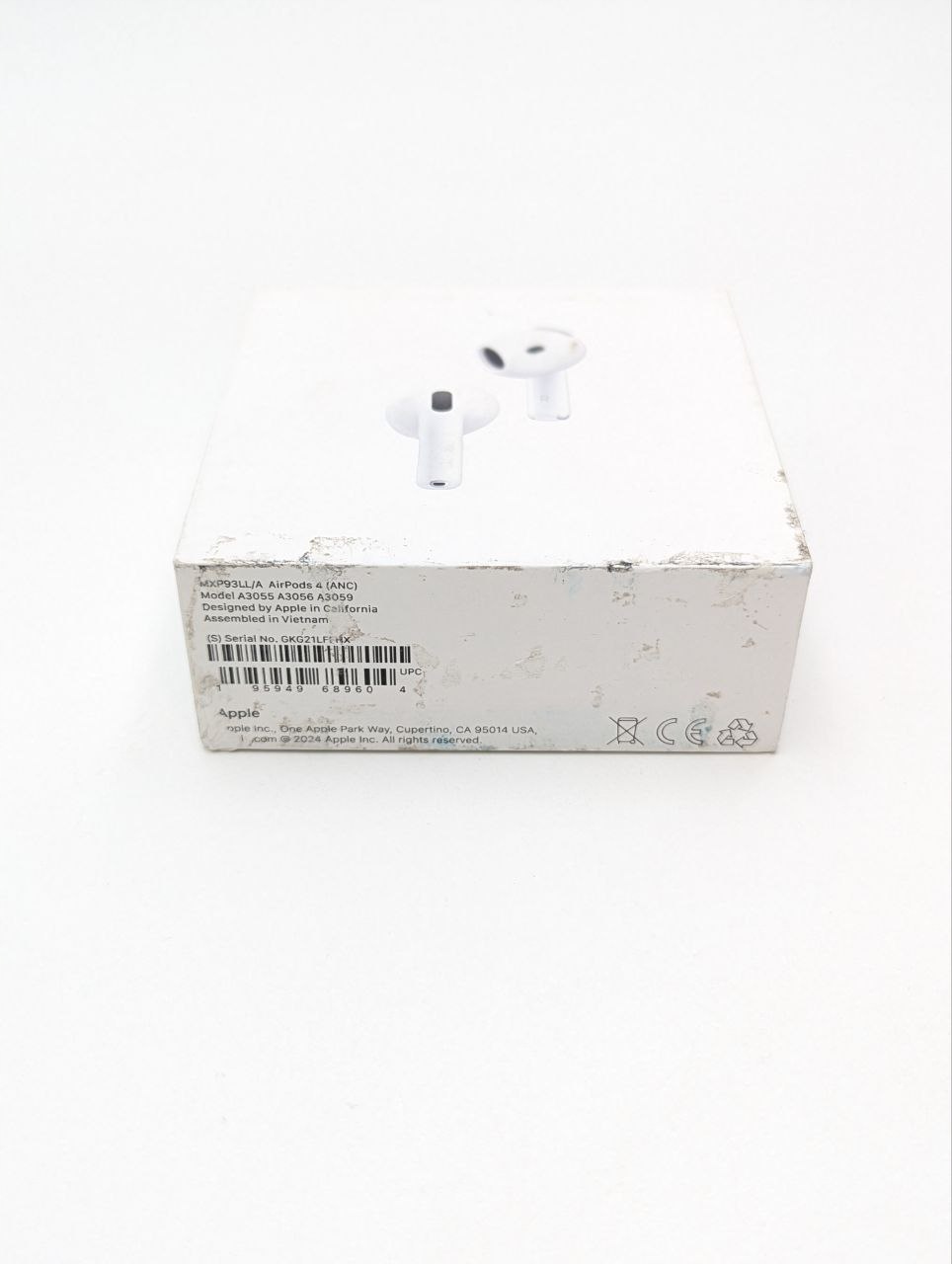 Słuchawki bezprzewodowe douszne Apple AirPods 4 ANC (Nowy z defektem)