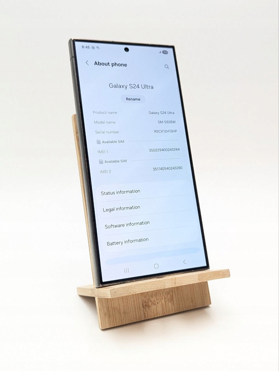 thumb Samsung Galaxy S24 Ultra 512 GB czarny (Powystawowy)