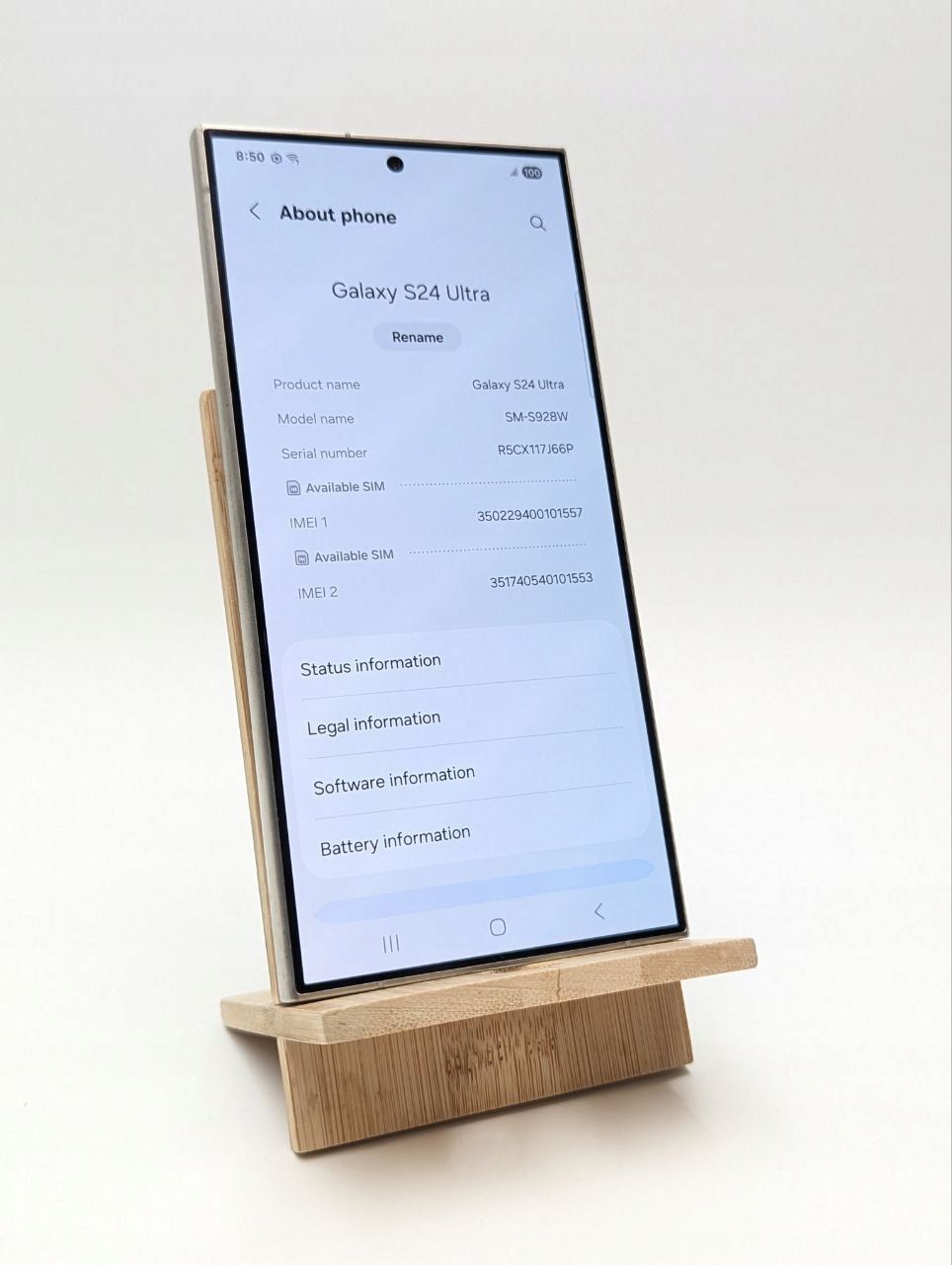 thumb Samsung Galaxy S24 Ultra 512 GB fioletowy (Powystawowy)