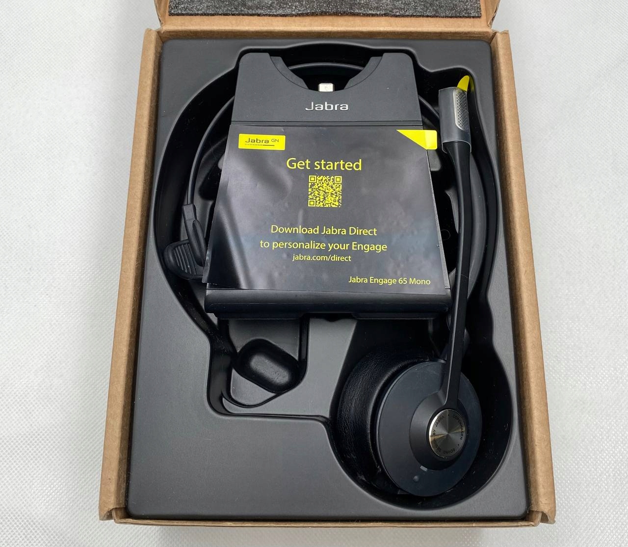 thumb Bezprzewodowy zestaw słuchawkowy Jabra Engage 65 (Używany)