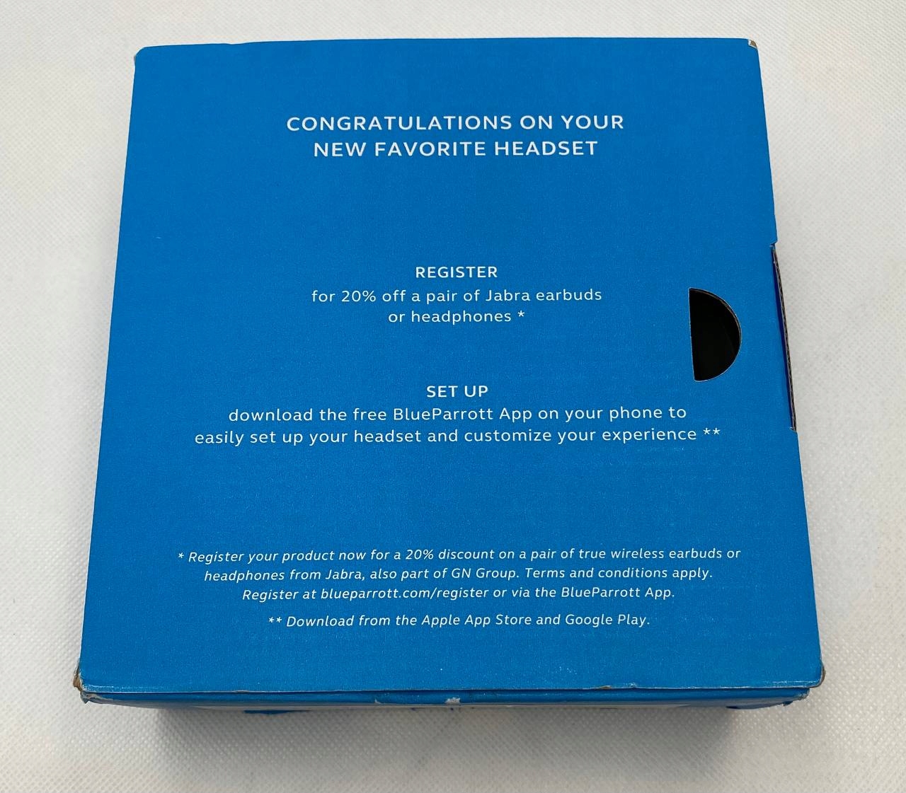 thumb Sterowany głosem zestaw słuchawkowy Bluetooth BlueParrott B550-XT (Używany)