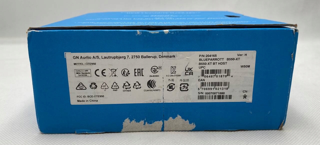 thumb Sterowany głosem zestaw słuchawkowy Bluetooth BlueParrott B550-XT (Używany)