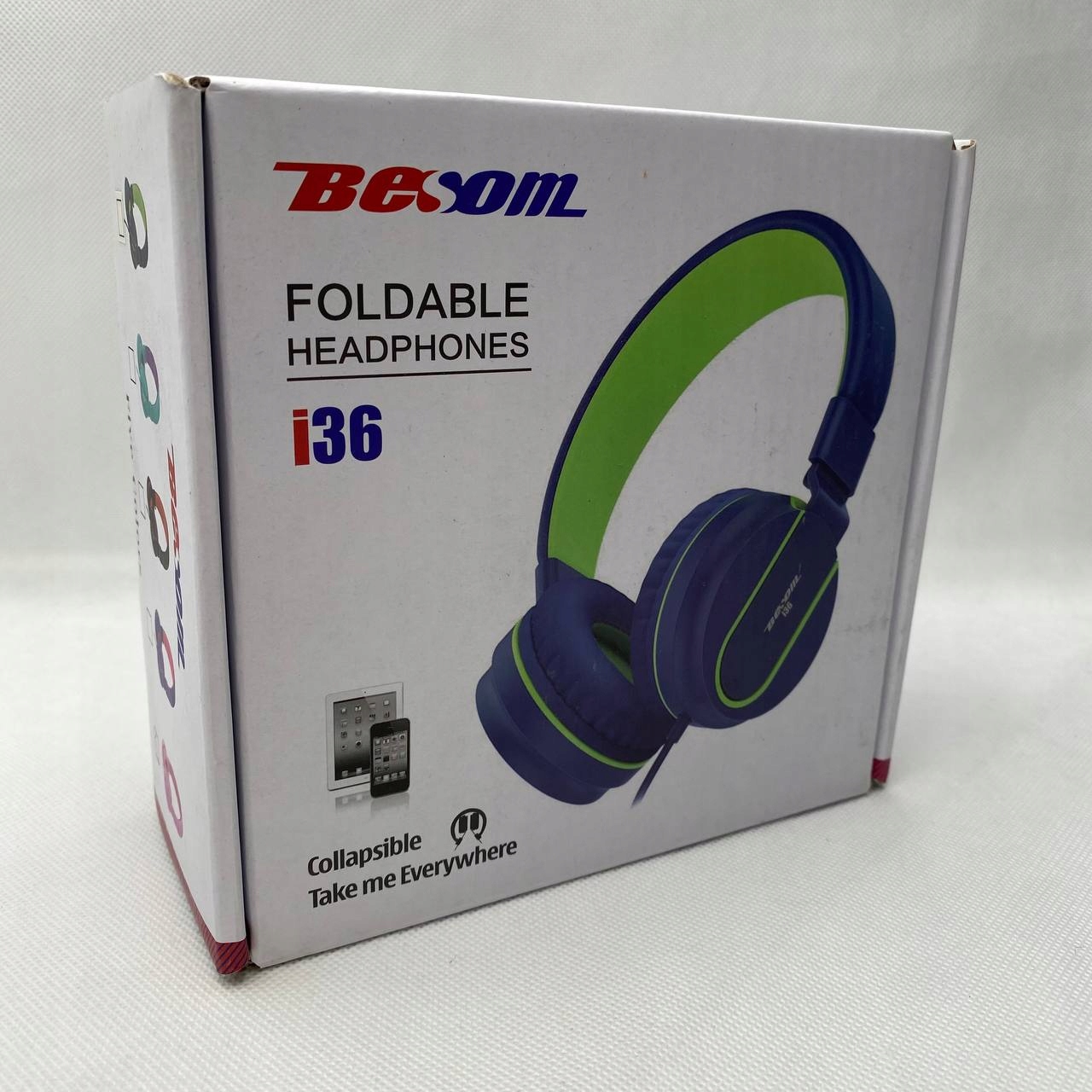 thumb Słuchawki nauszne Besom z mikrofonem (Powystawowy)