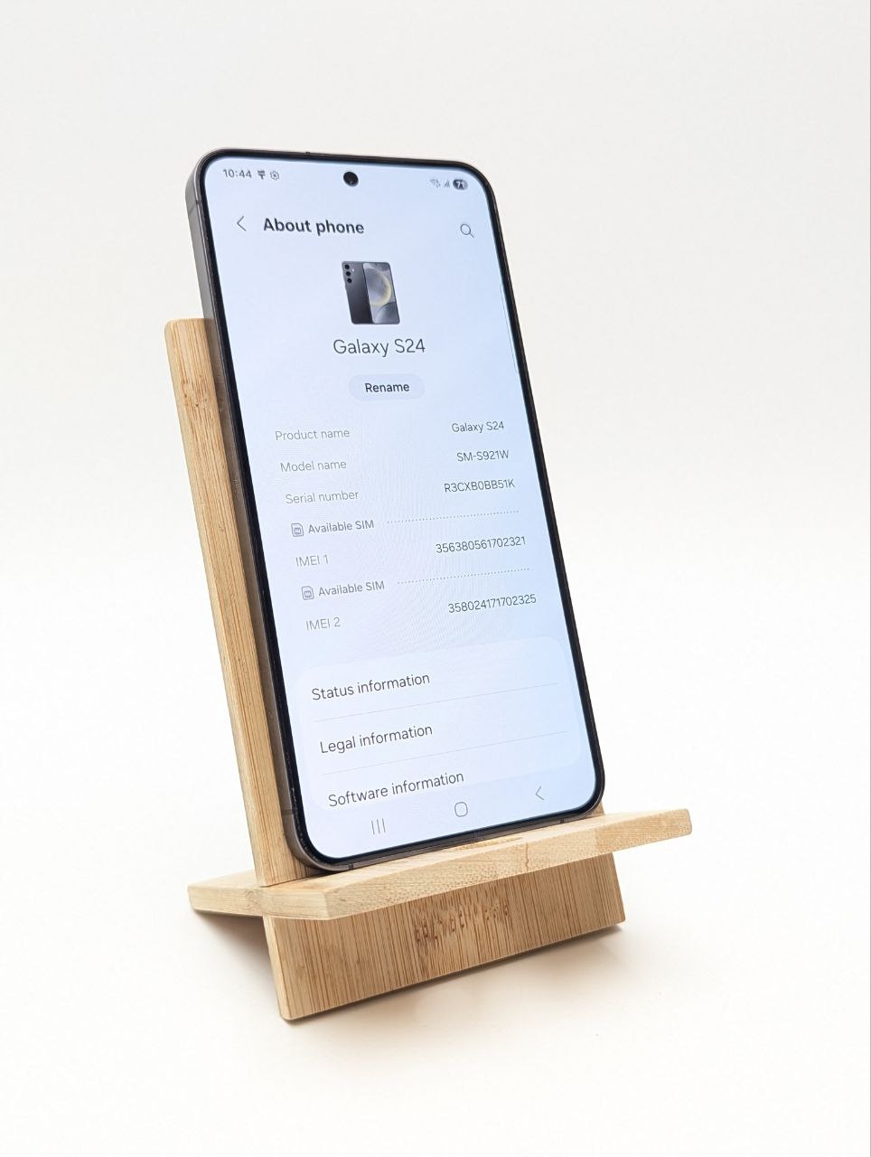 thumb Smartfon Samsung Galaxy S24 8 GB / 128 GB 5G czarny (Powystawowy)
