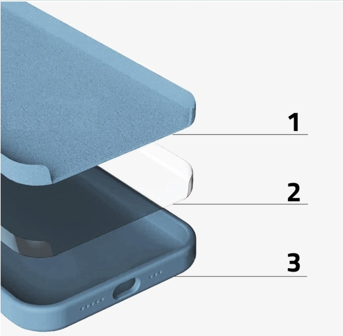 thumb Plecki Apple do Apple iPhone 15 plus czarny |OUTLET (Powystawowy)